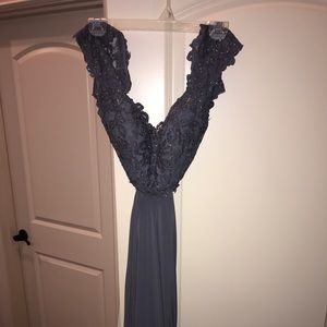 Dark purple prom dress!! In GREAT condition size 4